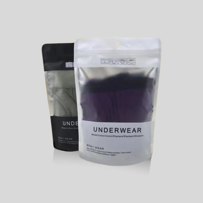 Mylar Pouch Bag with PVC Window - Image 1