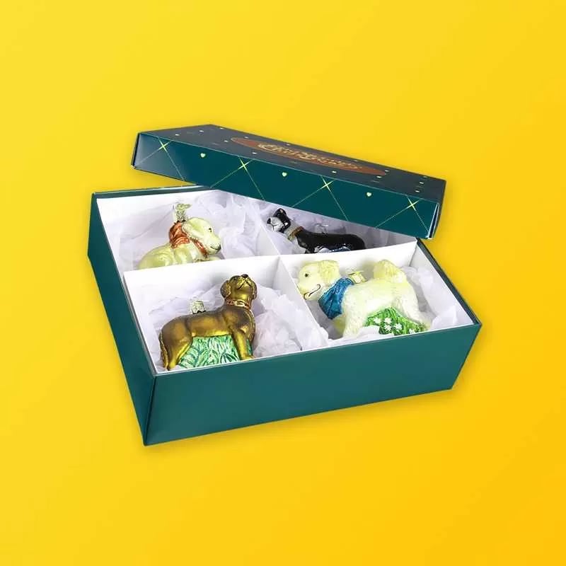 Ornament Gift Box with Window - Image 1